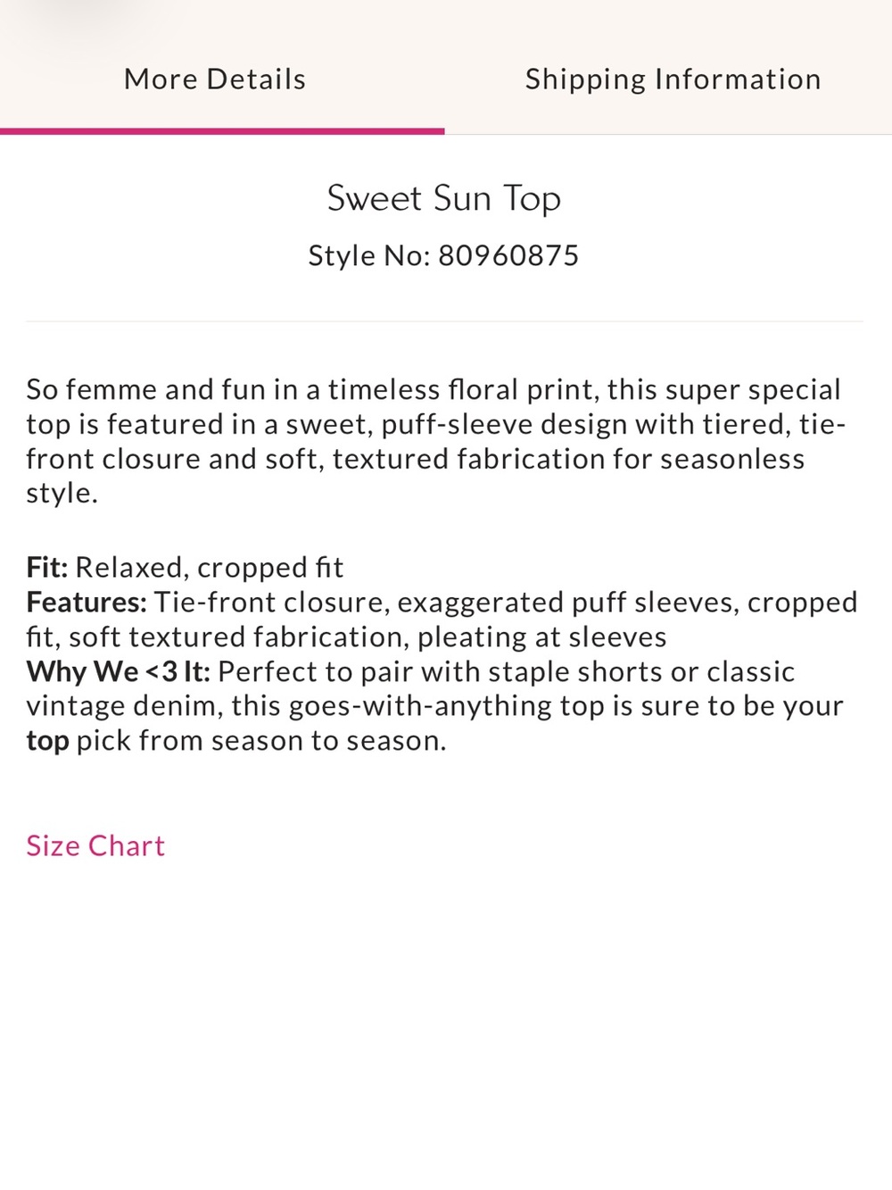 Free People Sweet Sun Top - Picture 5 of 5